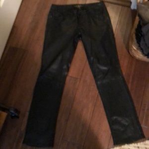 Reduced!! Lucky Brand leather pants